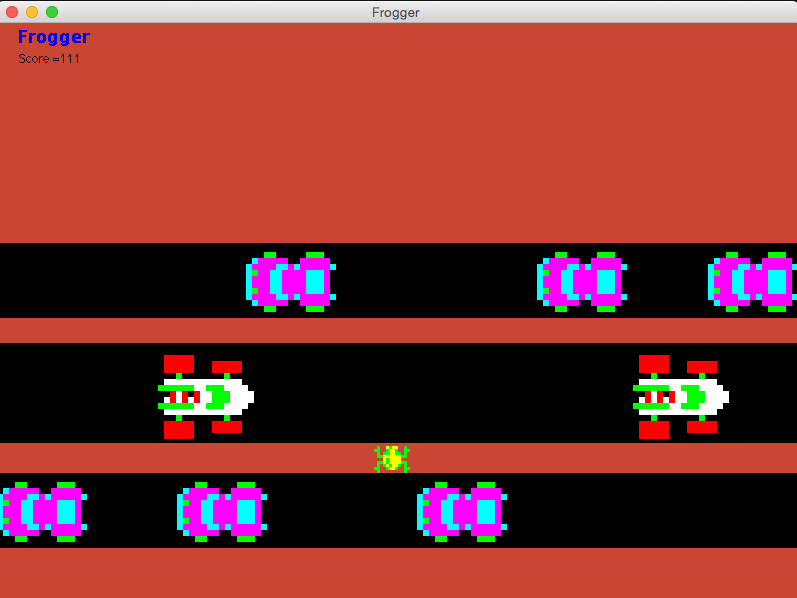 frogger cars